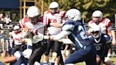 Morrisville-Eaton football dominates battle of eight player unbeatens