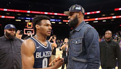 LeBron James et son fils Bronny bientôt réunis aux Los Angeles Lakers après la Draft NBA