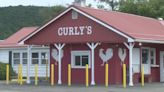Surveillance video captures a person breaking into Curly's Chicken House