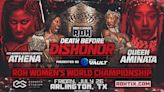 Athena defenderá el Campeonato Mundial de Mujeres de ROH en Death Before Dishonor 2024