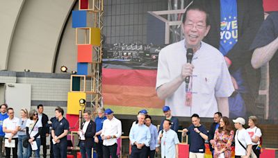 「東京彩虹驕傲遊行」登場 駐日代表謝長廷讚台灣同婚合法獲喝采