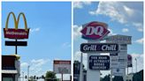 A McDonald's and a Dairy Queen in Missouri are trading insults on their restaurant signs, and now other local businesses are joining in on the beef
