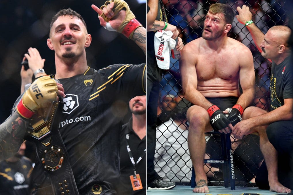 Tom Aspinall calls for Stipe Miocic to be 'Joe Biden'd' from Jon Jones title fight