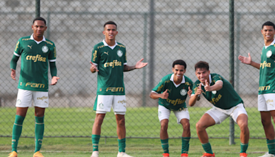 Palmeiras goleia o Galo e vence segunda no Brasileiro Sub-17
