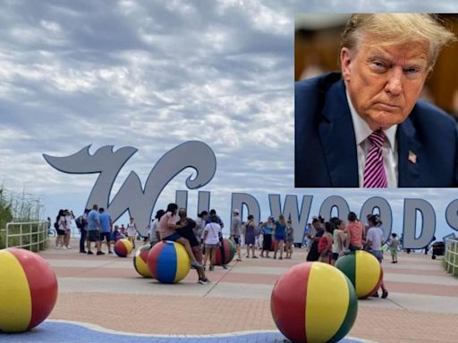 How do I get tickets to see Donald Trump in Wildwood, NJ?