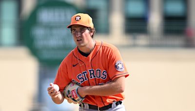 Astros calling up pitcher Jake Bloss from Double-A to face Orioles on Friday