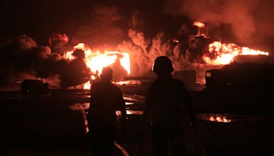 Houthi-held port in Yemen still ablaze 2 days after Israeli strike