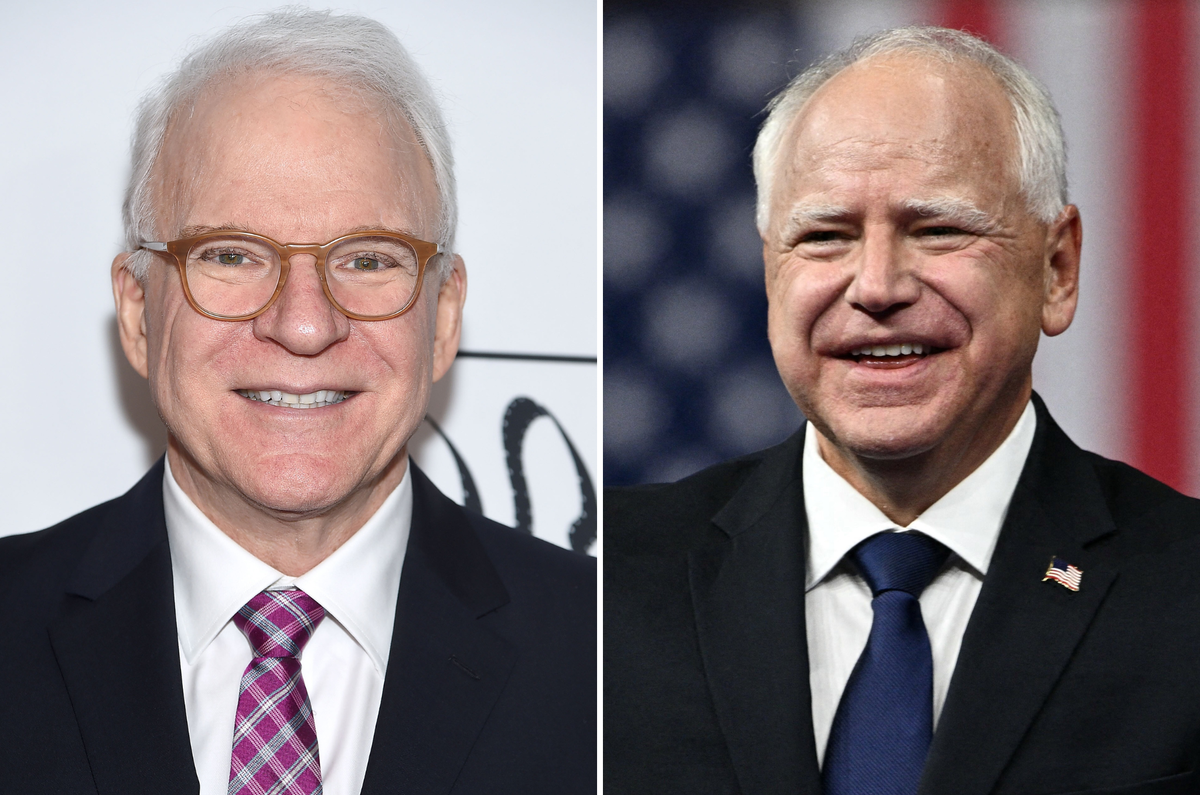 Saturday Night Live creator Lorne Michaels called Steve Martin to play Tim Walz