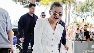 Selena Gomez Does “Ladies Who Lunch” Style In Cannes