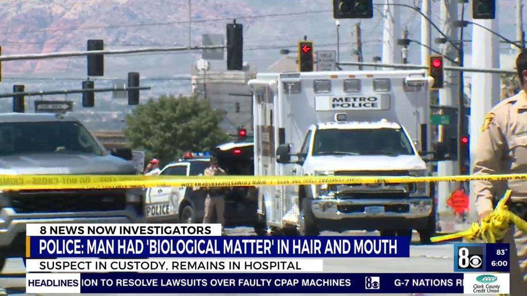‘Possessed’ murder suspect ate victim’s eye, ear after killing him near Las Vegas Strip: report