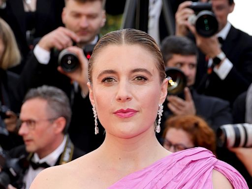 Greta Gerwig Finally Gets A Barbiecore Fashion Moment of Her Own