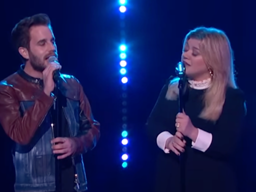 Kelly Clarkson Shares Throwback Of Emotional "Make You Feel My Love" Duet With Ben Platt