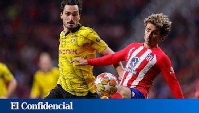 Borussia Dortmund - Atlético de Madrid hoy: horario y dónde ver en TV en directo y 'online' el partido de vuelta de Champions