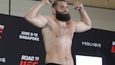 Newcomer steps into UFC Fight Night 241 on four days' notice