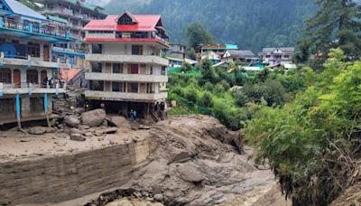 Cloudburst in Himachal's Kullu district washes away shelters, liquor store, and footbridge