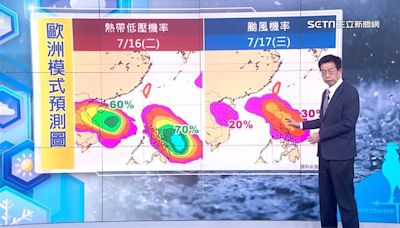 準氣象／下周熱帶低壓發展機率高！暴雨繼續炸 飆38度又濕又熱