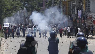 10 more die in Bangladesh clashes as student protesters try to impose a 'complete shutdown'