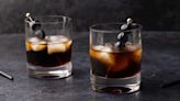 Use Cocktail Skewers To Give Your Black Russian An Elegant Look