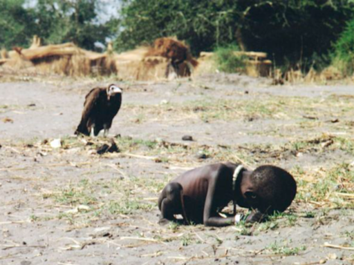 The starving child - Times of India