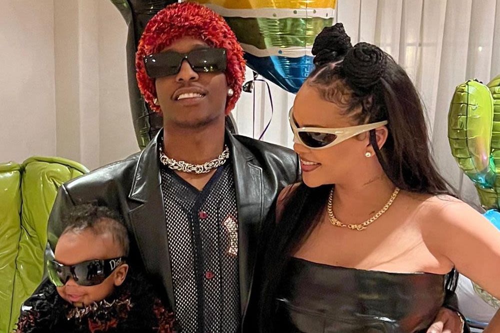 A$AP Rocky Shares Family Photos with Rihanna and Their Sons in Celebration of RZA Turning 2: 'My First Born'