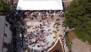 ‘A safe place;’ Community gathers in Oregon District for 8/4 Memorial unveiling, dedication