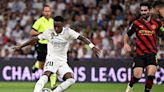 Champions League: Vinicius puso el cañón para Real Madrid y Haaland fue puro fogueo en Manchester City