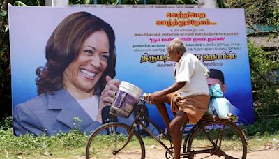 An Indian Village Campaigns For Kamala