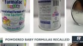 Some powdered baby formula recalled
