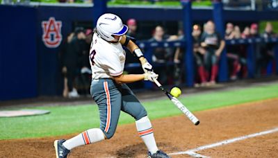 Recap: Auburn softball goes extras with Alabama, drops game two