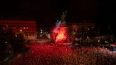 Watch: Anti-far right protests in France following election results