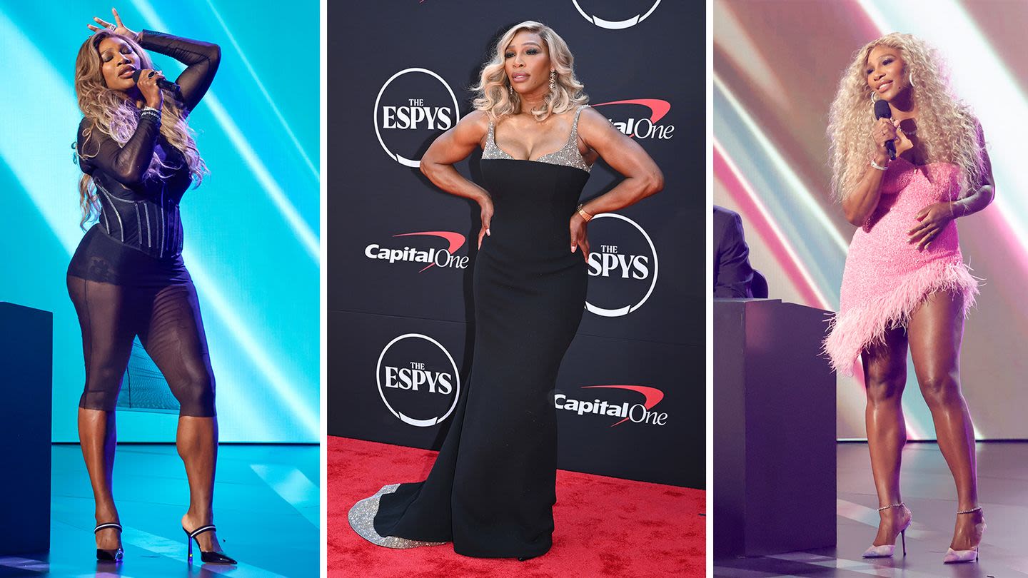 Serena Williams Changed Into Eight Different Fabulous Outfits to Host the ESPYs