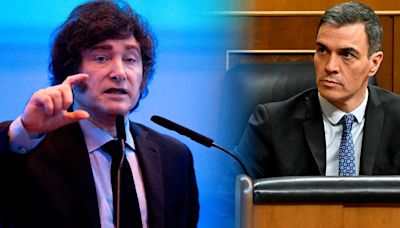 Javier Milei cargó de nuevo contra Pedro Sánchez: “Está más sucio que una papa” | Política