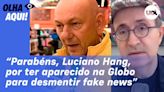 Reinaldo: Hang, que não desmentiu 'helicópteros da Havan' no RS, vai à Globo e denuncia fake news