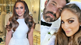 Jennifer Lopez wore two dresses for surprise wedding to Ben Affleck