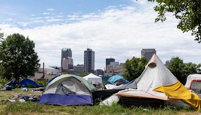 Homeless camp grows on private land in St. Louis. Neighbors want city to take action.