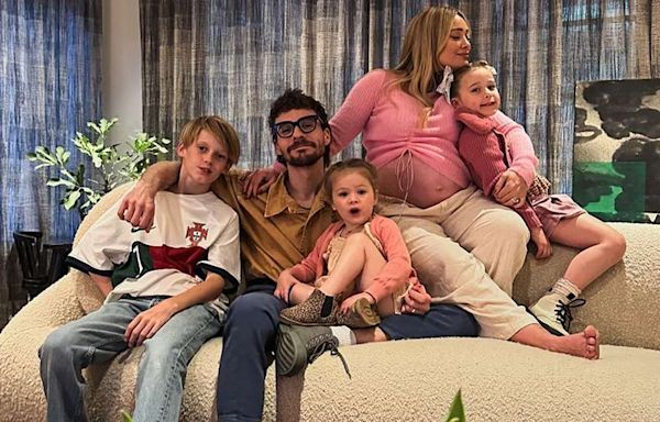 Pregnant Hilary Duff Shares Sweet Photos with Her Family of Five 'Before That Changes Forever'