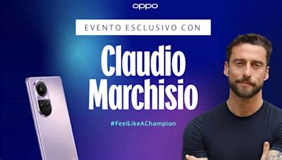 Oppo vi regala la finale di Champions League con Claudio Marchisio