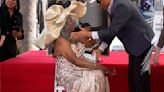 Martha Reeves With a Star on the Hollywood Walk of Fame