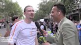 Pierre Garnier porteur de la flamme olympique à Paris : "J'étais un peu stressé" (VIDEO)