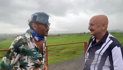 Anupam Kher, Jackie Shroff Enjoy Nature At Latter's Farmhouse. Watch Video