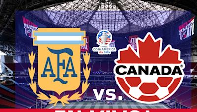 Argentina vs. Canadá EN VIVO, con Messi: horario, alineaciones, Online TV y dónde ver Copa América