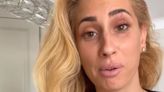 Stacey Solomon displays black eye after gruesome home accident leads to chaos