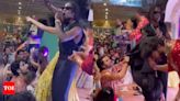 Ibrahim Ali Khan's video of asking for 'Cam Down' singer Rema's jacket during his performance at Anant Ambani, Radhika Merchant's wedding goes viral - WATCH | Hindi Movie News - Times of...