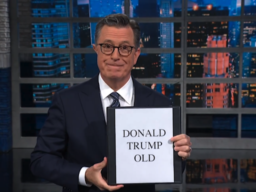 Stephen Colbert Retires His ‘Late Show’ Joe Biden Age Jokes — but Promises to Repurpose Them as ‘Donald Trump Old’ Bits