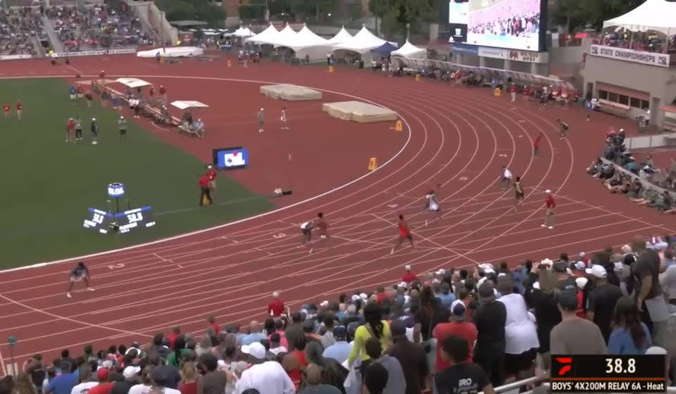 Duncanville sets national high school 4x200 record at 2024 Texas (UIL) state track meet