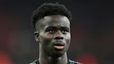 Bukayo Saka, baja con Inglaterra para los amistosos ante Brasil y Bélgica