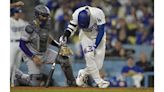Dodgers never find their groove in loss to Rockies