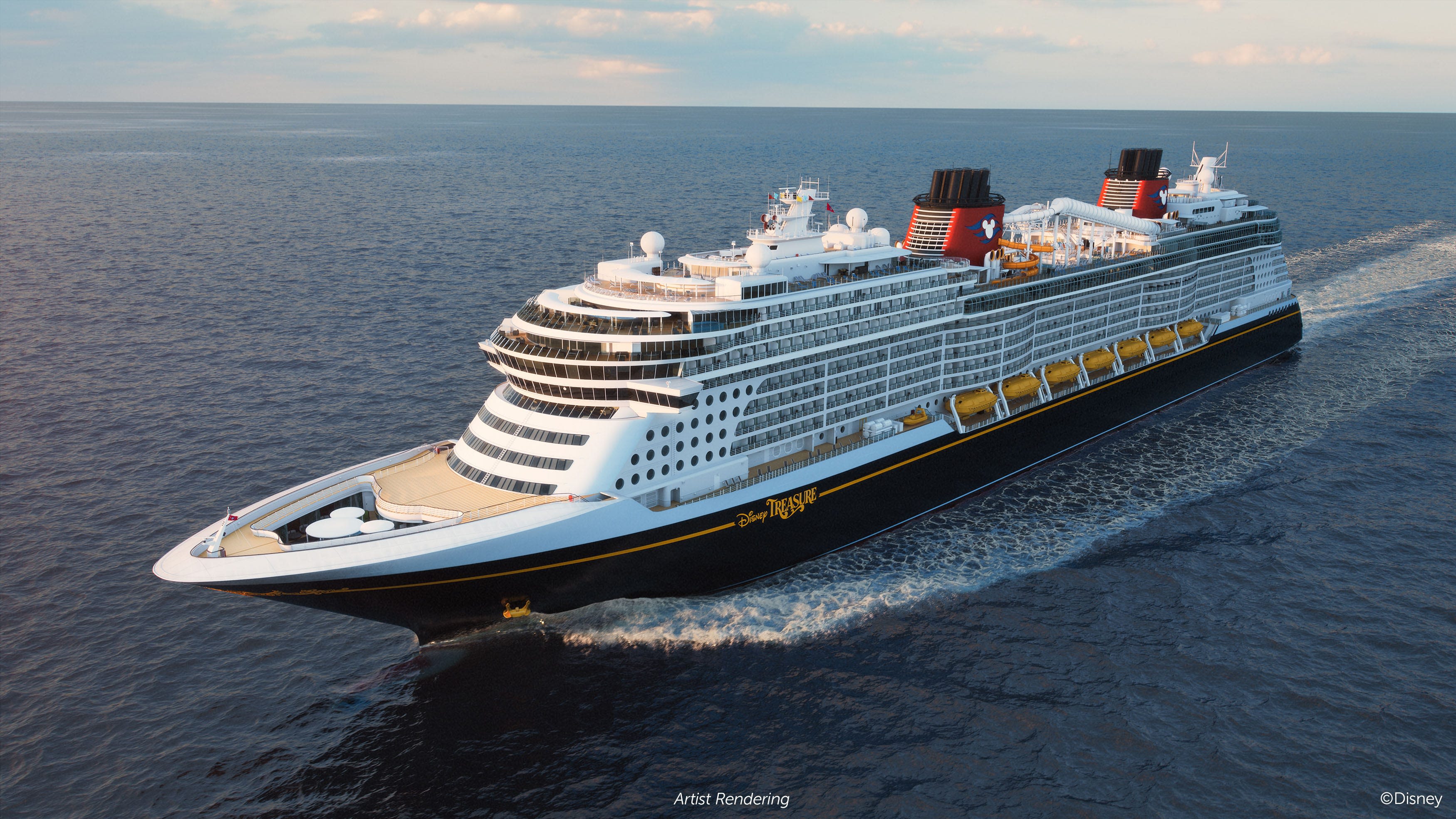 With four new ships already on the way, Disney Cruise Line announces four more