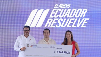 Daniel Noboa participó en entrega de recursos a emprendedores, en Guayaquil