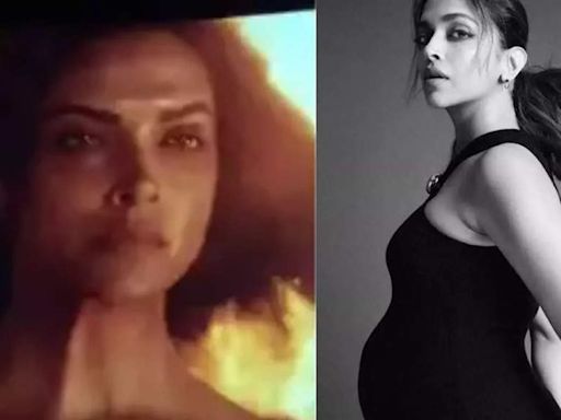 Kalki 2898 AD: Deepika Padukone shines in dramatic fire walk with baby bump; fans say she is going to a great mother | Hindi Movie News - Times of India